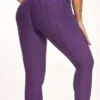 Leggings | Anti Cellulite Honeycomb Purple - Gorgeous Feather