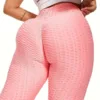 Leggings | Anti Cellulite Honeycomb Rose Red - Gorgeous Feather