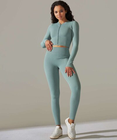 Legging | Seamless Legging and Zipper Top