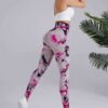 Legging | Seamless Leggings Tie - dye Printed - Gorgeous Feather