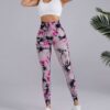Legging | Seamless Leggings Tie - dye Printed - Gorgeous Feather