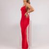 images Maxi Dress | Backless Bodycon Dress Red - Gorgeous Feather