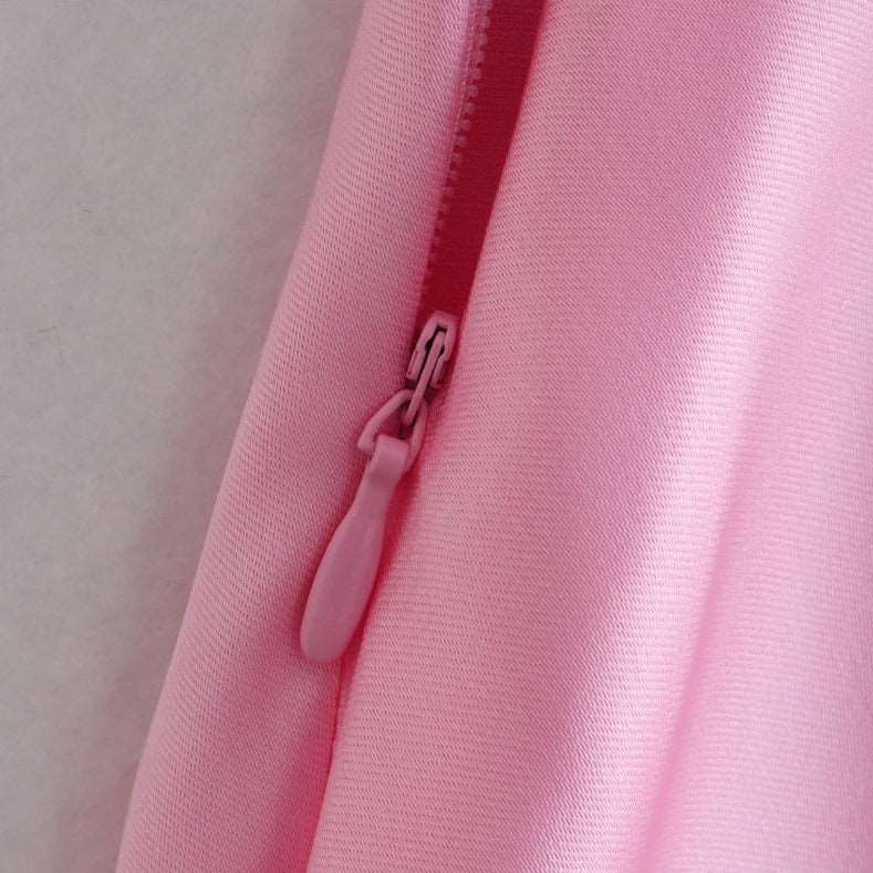 Maxi Dress | Elegant Satin Long Dress - Gorgeous Feather