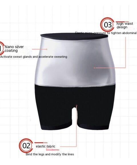High-Waisted Panelled Shaping Shorts