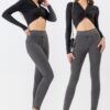 Tight Pants | High Waist Long Pants - Gorgeous Feather