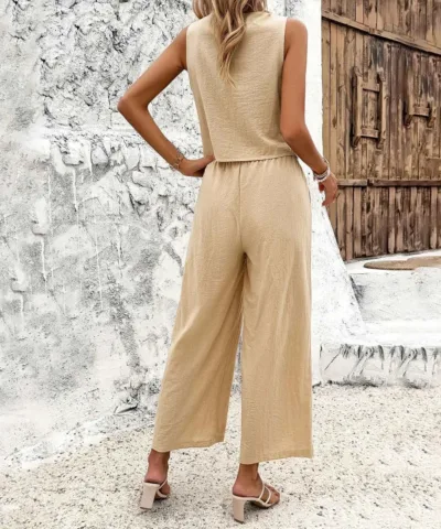 Wide Leg Pants | Fashion Sailor Pant Suit - Gorgeous Feather