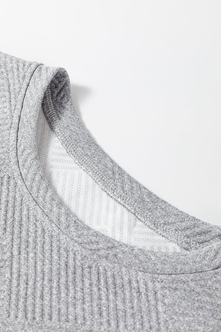 Winter Dress Knitted Dress Long Sleeve Crew Neck - Gorgeous Feather