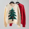 Winter Tops Christmas Tree Pullover Sweater - Gorgeous Feather