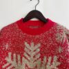 Winter Tops Snowflake Elk Funny Christmas Sweater - Gorgeous Feather