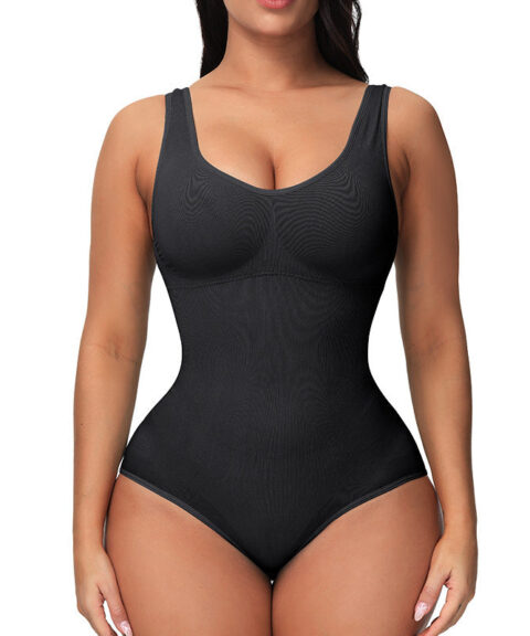 Scoop Neck Seamless Shapewear Bodysuit