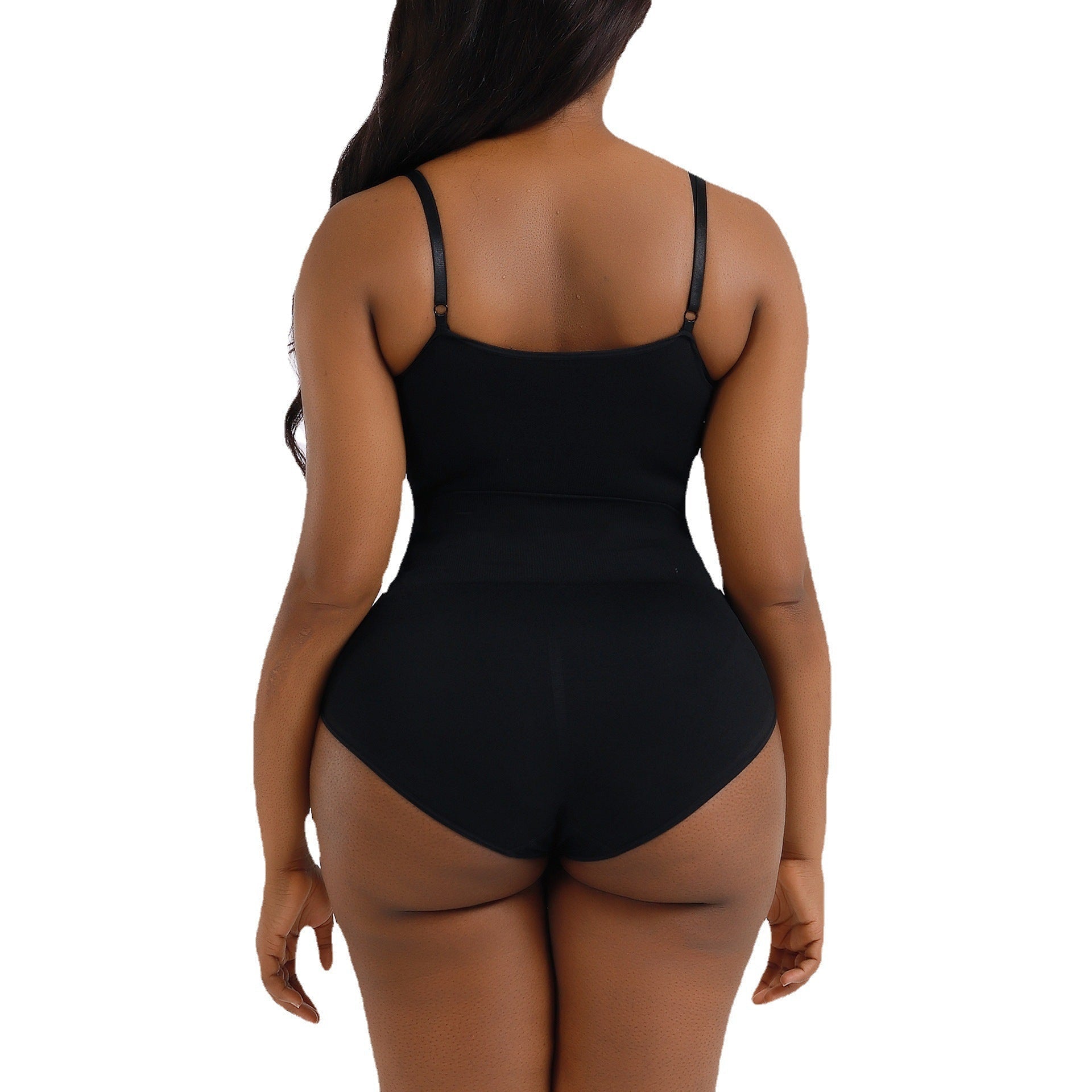 Scoop Neck Shapewear Bodysuit Gorgeous Feather Seamless Slimming Shapewear For Women Waist Trainer Butt Lifter Underwear Body Shaper - Gorgeous Feather
