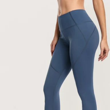 Legging | Tight Fitting Hip Lift Legging Navy Blue - Gorgeous Feather