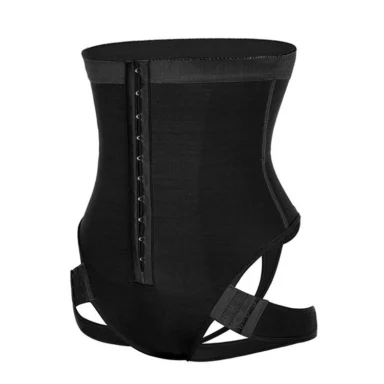 High-Waisted Shaping Briefs with Front Fastening