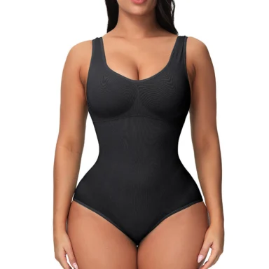 Scoop Neck Seamless Shapewear Bodysuit